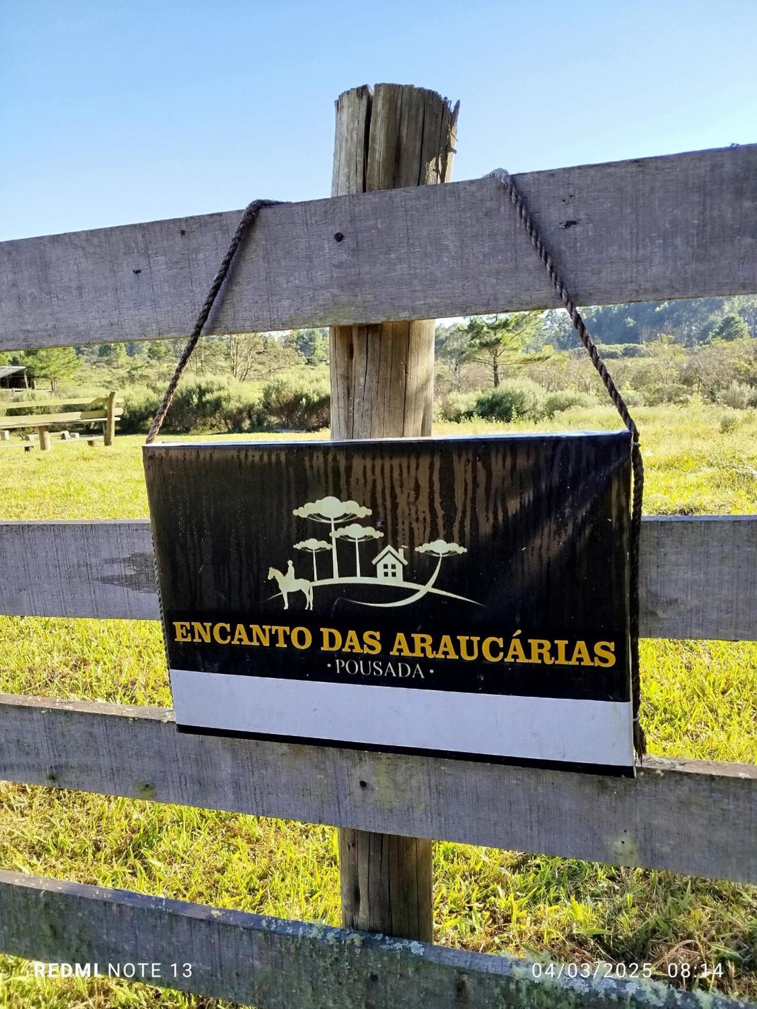 Encanto Das Araucarias Камбара Экстерьер фото